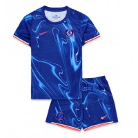 Maglia Calcio Chelsea Prima Divisa Bambino 2024-25 Manica Corta (+ pantaloncini)